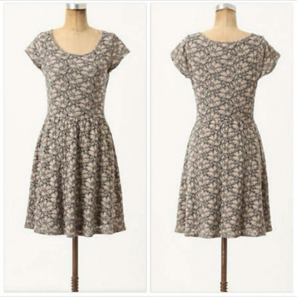 Anthropologie Brushed Terra Dress